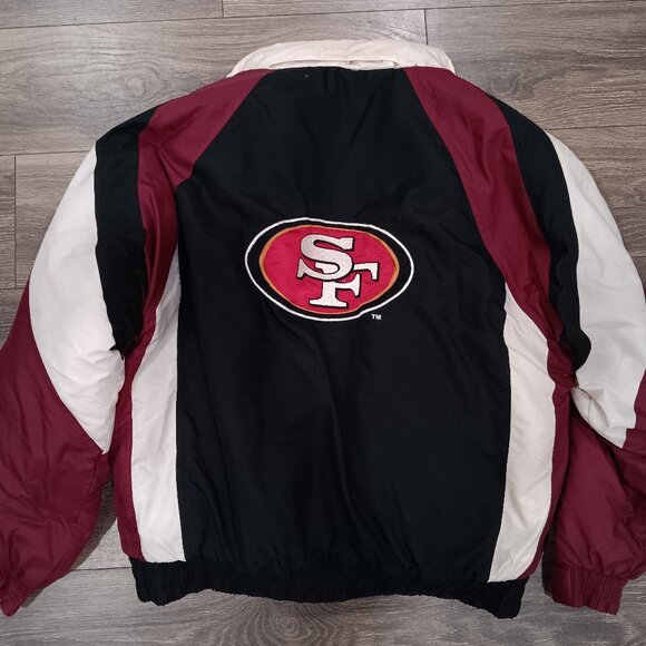 SF 49ERS NFL Other - Vintage San Francisco 49ERS Jacket Size XL NFL Game Day T.F.G. Team Wear